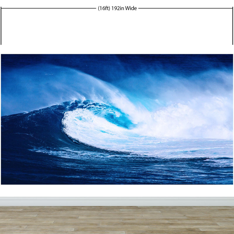 Big Wave Wallpaper. Surf Ocean Wave Wall Mural.