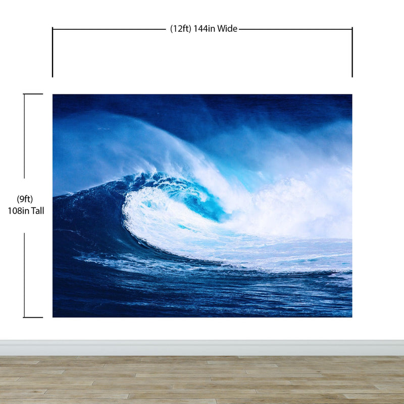 Big Wave Wallpaper. Surf Ocean Wave Wall Mural.