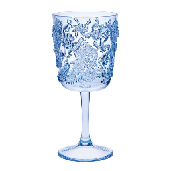 Paisley Acrylic Wine Glasses (Set of 4), photo 2 of 12