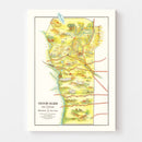 Vintage Map of San Luis, 1933