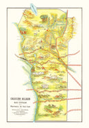 Vintage Map of San Luis, 1933