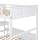 Full Over Full Bunk Bed With Desk