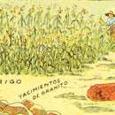 Vintage Map of La Pampa, 1933