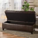 Juliana Storage Ottoman With Birch Legs by HouseOfZazla