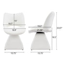 Modern Swivel Dining Chair With High Back