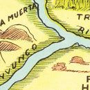Vintage Map of Neuquen, 1933