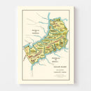 Vintage Map of Misiones, 1933