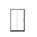Single Sliding Shower Door, Thick Clear Tempered Glass Shower Door With Stainless Steel Handle by HouseOfZazla