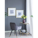 Grace Purple Agate Shadow Boxes Wall Art (Set of 2) - Multicolor by Unique Piece Furniture