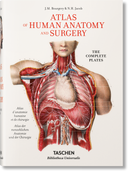Bourgery. Atlas of Human Anatomy and Surgery (German, French, English)