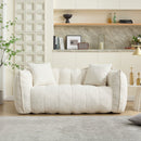 Cozy Beanbag Chair With High Resilience Foam Core For 2 by Unique Piece Furniture