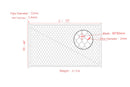 Adjustable 3.8FT Chain Link Walk Gate Kit by HouseOfZazla