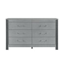 Lorenzo - Dresser With Hidden Jewelry Compartment And Bar Handles In - Silver by Unique Piece Furniture