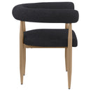 Crofton - Upholstered Dining Arm Chair (Set of 2) - Black