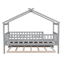 Creativity House Bed With Twin Size Trundle by HouseOfZazla
