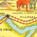 Vintage Map of Chubut, 1933