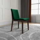 Laura - Mid-Century Modern Solid Wood Dining Chair (Set of 2) by HouseOfZazla