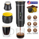 Portable Espresso Machine with Self-Heating & 7500mAh Battery