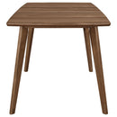 Rectangular Dining Table With Butterfly Leaf - Walnut by HouseOfZazla