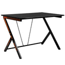 Home Office Modern Ergonomic Study Computer Desk for Small Space by LJGDeals