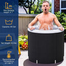 66 Gal Outdoor Ice Plunge Tub with Lid at Home by LJGDeals