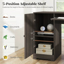 66 Inch L-Shaped Writing Study Workstation Computer Desk with Drawers by LJGDeals