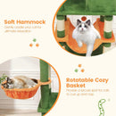 66 Inch Tall Cat Tree Multi-Level Cat Tower with 2 Condos Sisal Scratching Posts by LJGDeals