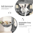 66 Inch Tall Cat Tree Multi-Level Cat Tower with 2 Condos Sisal Scratching Posts by LJGDeals