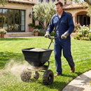 Walk-Behind Broadcast Spreader 66 LBS with 13" Tires by LJGDeals