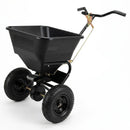 Walk-Behind Broadcast Spreader 66 LBS with 13" Tires by LJGDeals