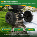 Walk-Behind Broadcast Spreader 66 LBS with 13" Tires by DirectDeals