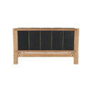 Premium Pine Wood Queen Bed Frame with Headboard