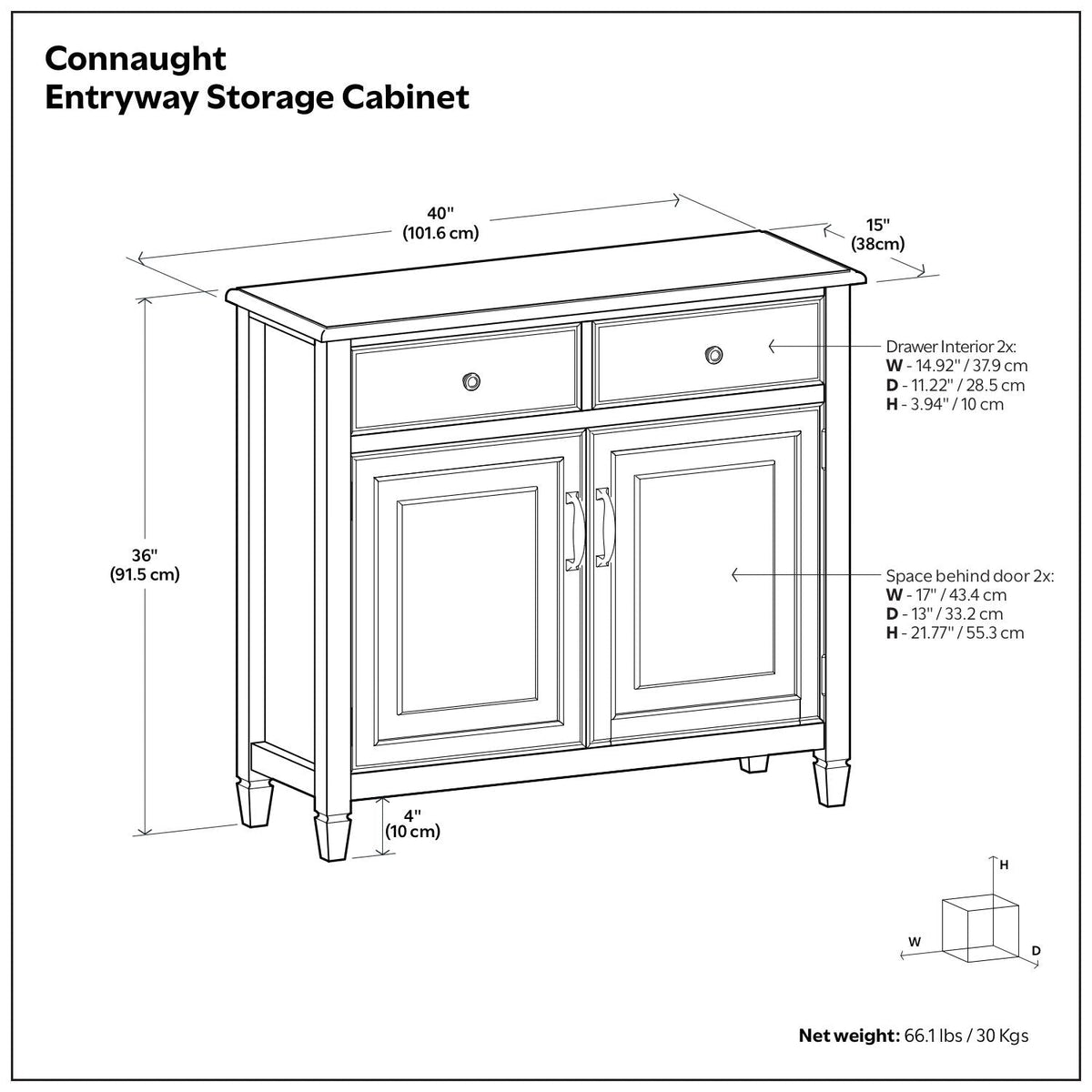 Connaught - Entryway Storage Cabinet, photo 15 of 33