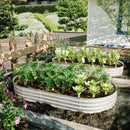 Heavy Duty Galvanized Raised Garden Bed Kit 8x4x1ft