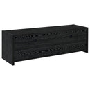 Alton 3-drawer Engineered Wood 61-inch TV Stand Black Oak