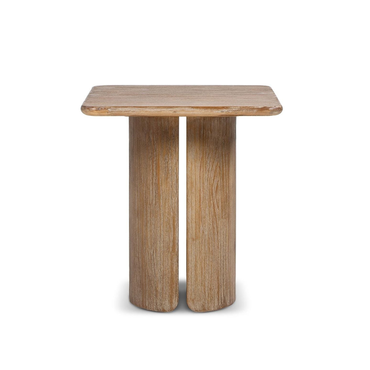 Sonoma - Square Pedestal Side Table - Antique Brown, photo 6 of 13