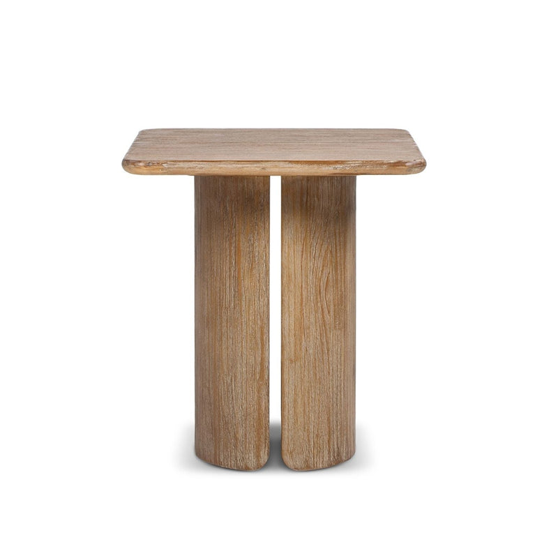 Sonoma - Square Pedestal Side Table - Antique Brown, photo 6 of 13