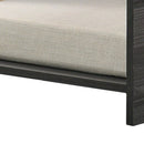 Esme - Wide Comfy Pet Bed With Cushion And Side Storage Compartment - Ash Gray by HouseOfZazla
