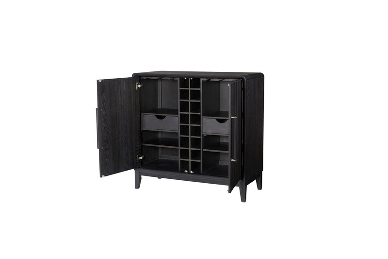 Ample Storage Bar Cabinet - Peppercorn, photo 3 of 5