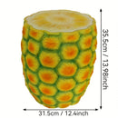 14" Oversized Pineapple Shaped Resin Stool by HouseOfZazla