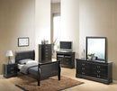 Panel Sleigh Bed by HouseOfZazla