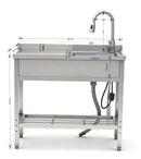 Stainless Steel Utility Sink, Freestanding Sink 2 by HouseOfZazla
