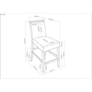Vanilla - Dining Chair - Light Gray