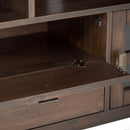 Artisan - TV Media Stand - Natural Aged Brown by HouseOfZazla