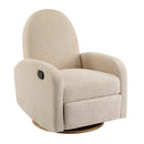 360 Swivel and Glider Recliner Chair - Almond by HouseOfZazla