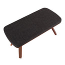 Folia - Mid Century Modern Bench by HouseOfZazla