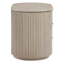 Leanna - Nightstand With USB Port - Light Oak by Unique Piece Furniture