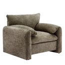 Oversized Accent Single Sofa Lounge Chair - Matcha Green by HouseOfZazla