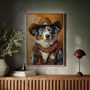 Australian Shepard Sheriff of the Painted Plains
