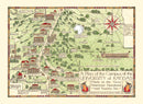 Vintage Map of the University of Kansas 1926
